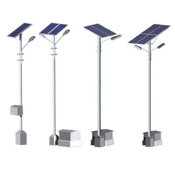 Separate Solar Panel Solar Street Light Pure White High Lumens